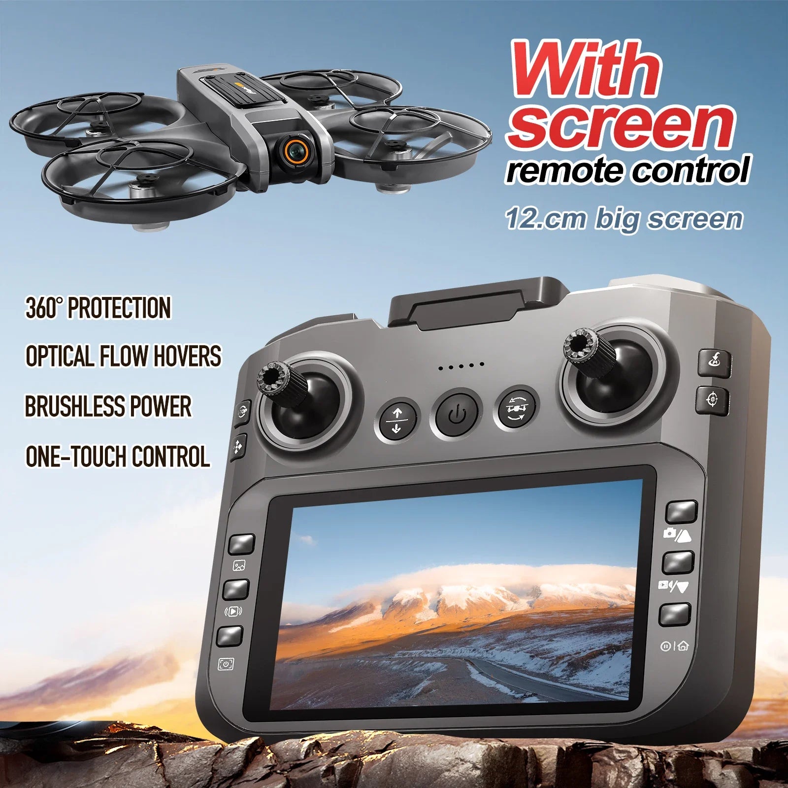 Drone Professional 8K Camera with 5G WiFi, Remote Control and Obstacle Avoidance Quadcopter 2025